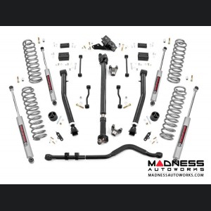 Jeep Wrangler JL Rubicon Suspension Lift Kit w/ Coils & Adj. Control Arms - 3.5" Lift - Stage 2